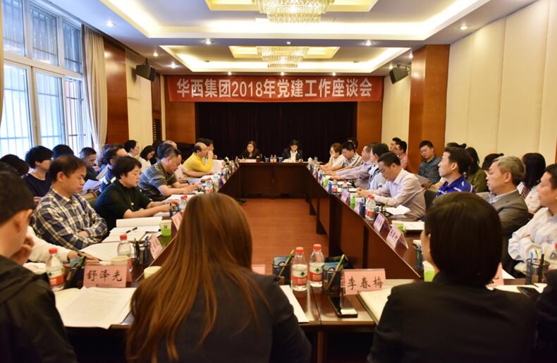 集团召开2018年党建工作座谈会